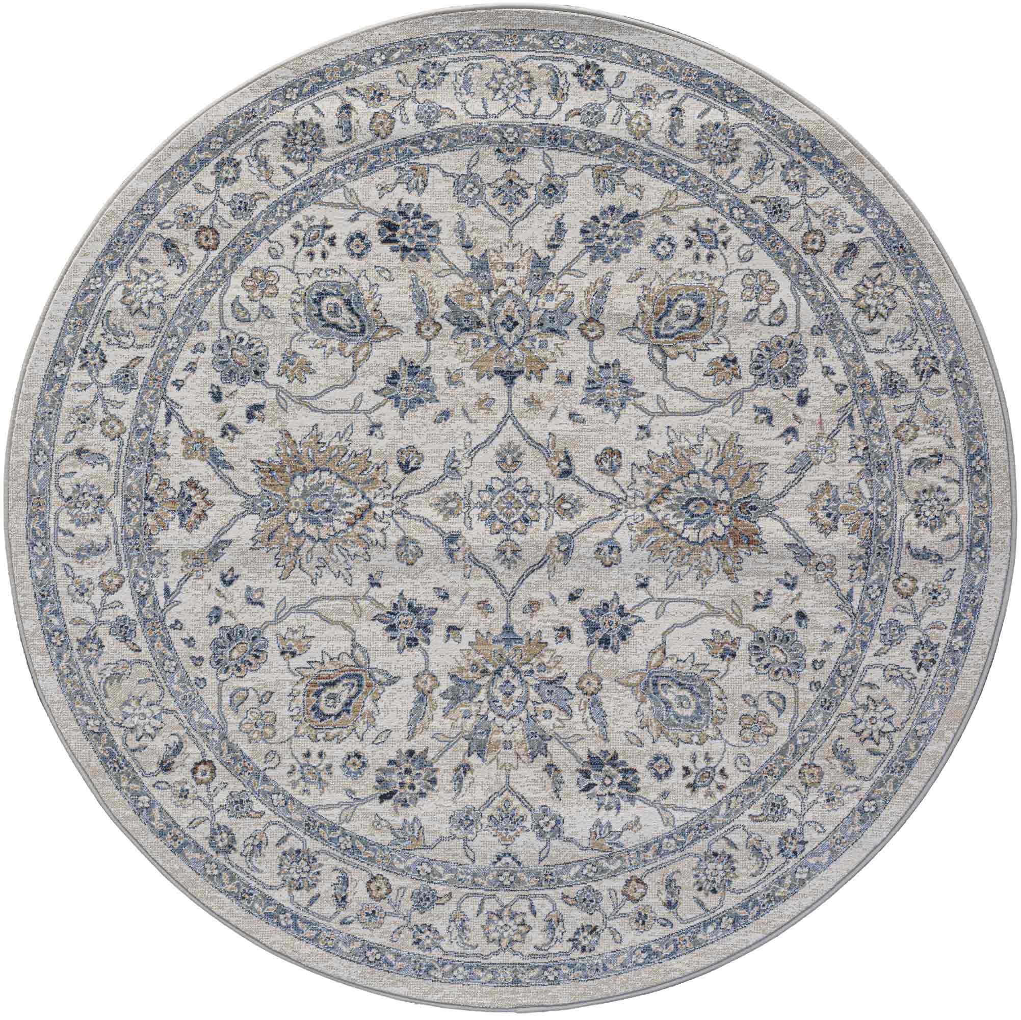 Da Vinci Isfahan Floral Blue Rug