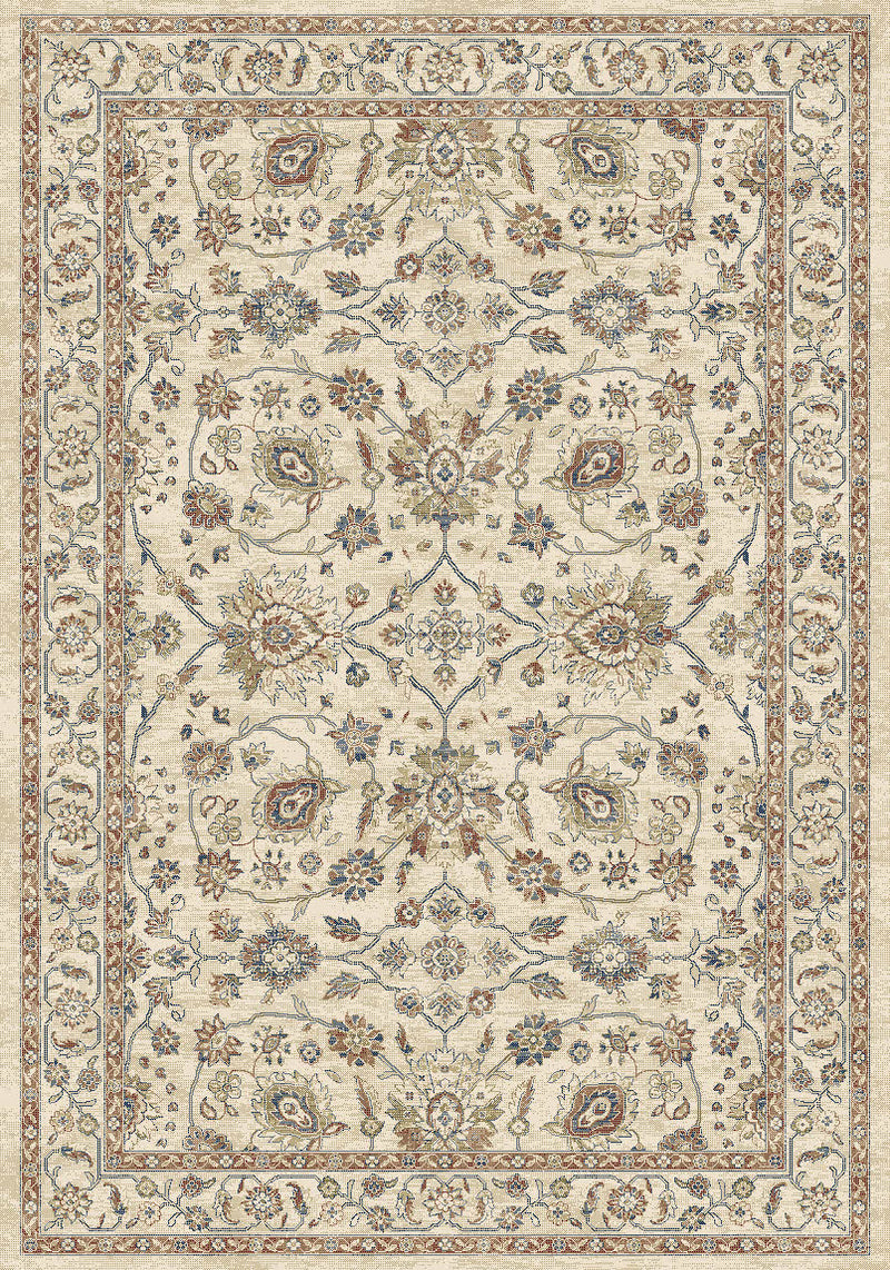 Da Vinci Isfahan Floral Beige Rug