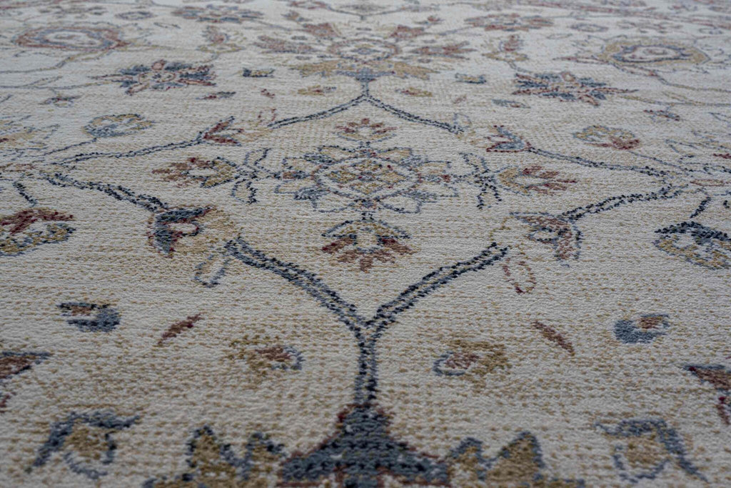 Da Vinci Isfahan Floral Beige Rug
