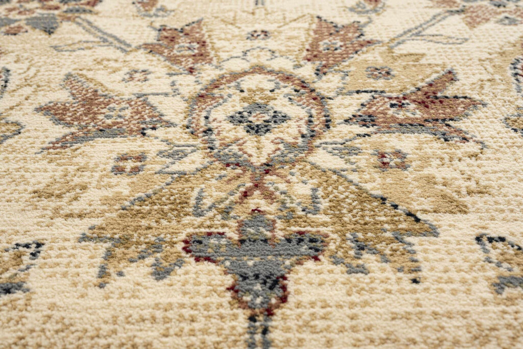 Da Vinci Isfahan Floral Beige Rug