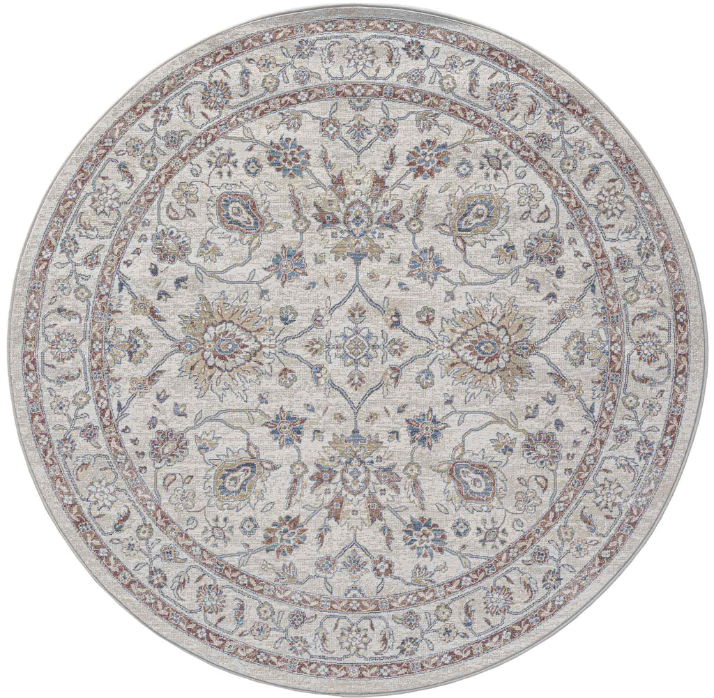 Da Vinci Isfahan Floral Beige Rug
