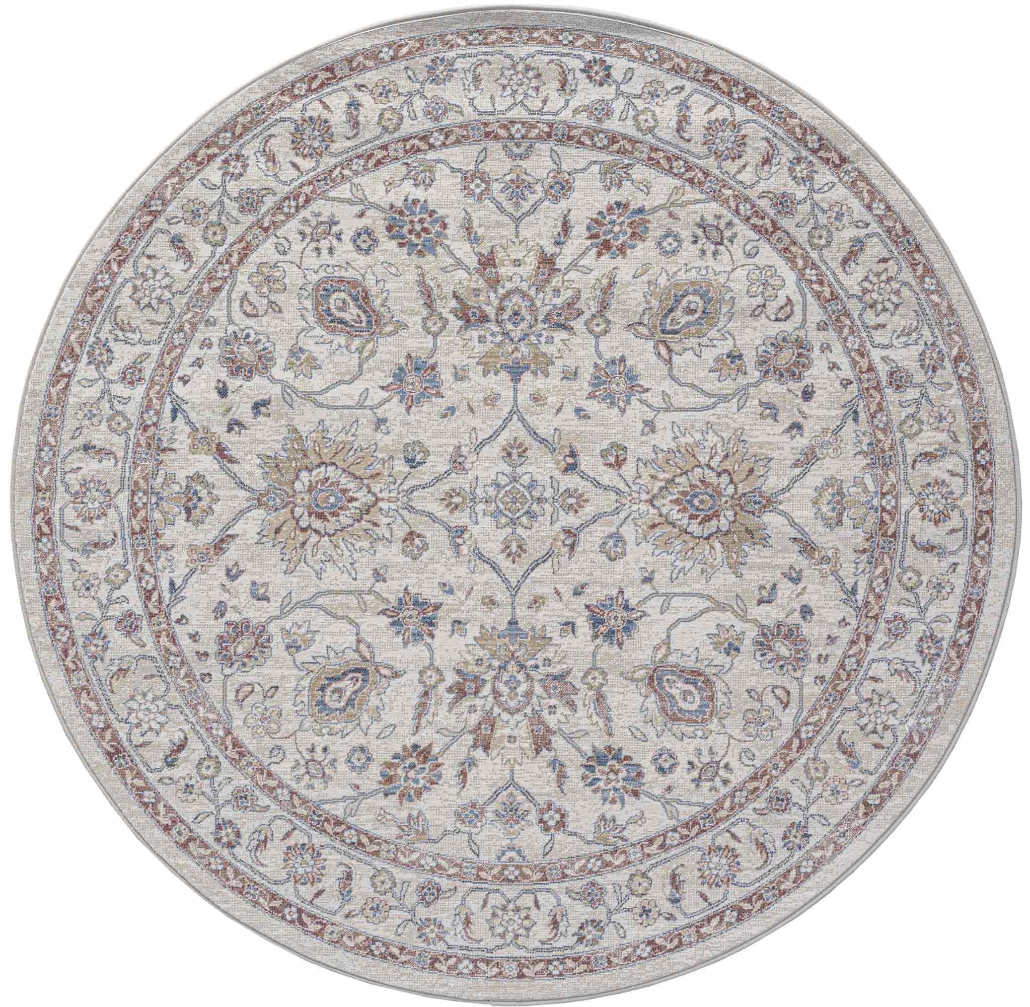 Da Vinci Isfahan Floral Beige Rug