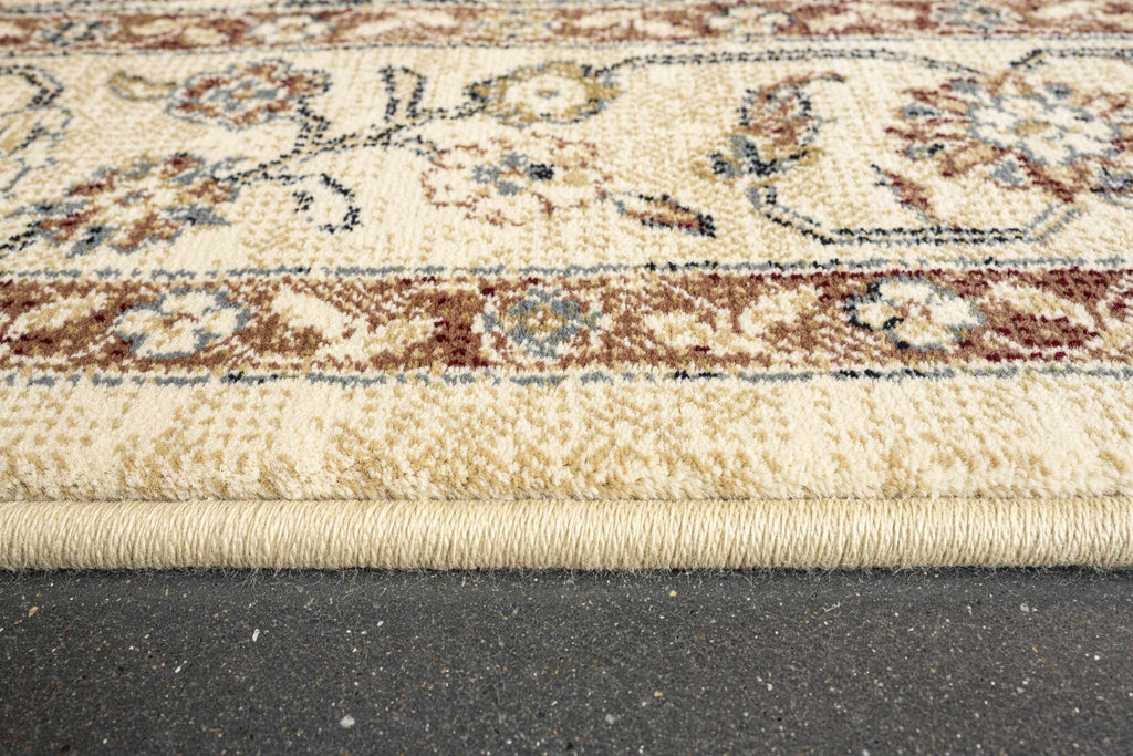 Da Vinci Isfahan Floral Beige Rug