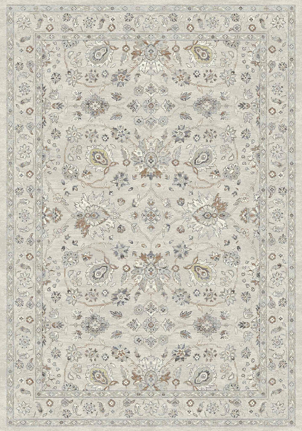 Da Vinci Isfahan Floral Taupe Rug