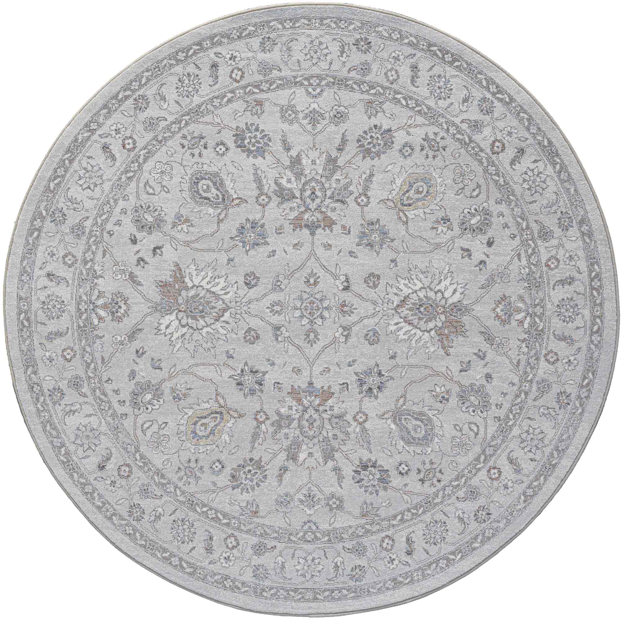 Da Vinci Isfahan Floral Taupe Rug