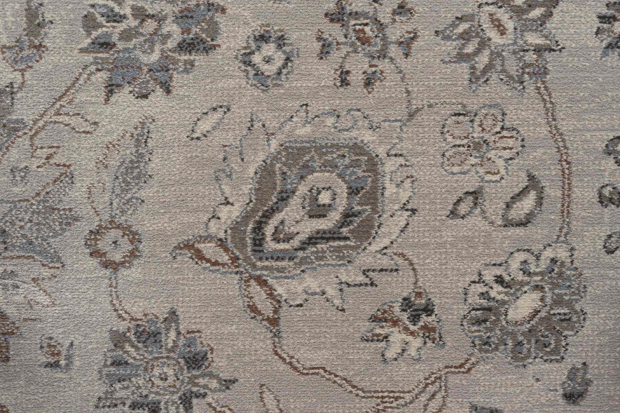 Da Vinci Isfahan Floral Taupe Rug