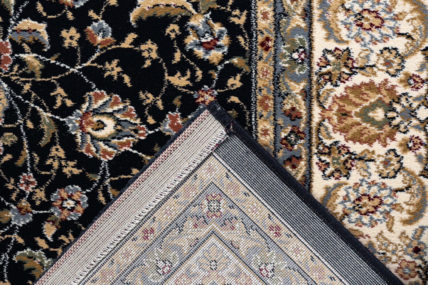 Da Vinci Classic Kashan Navy Rug