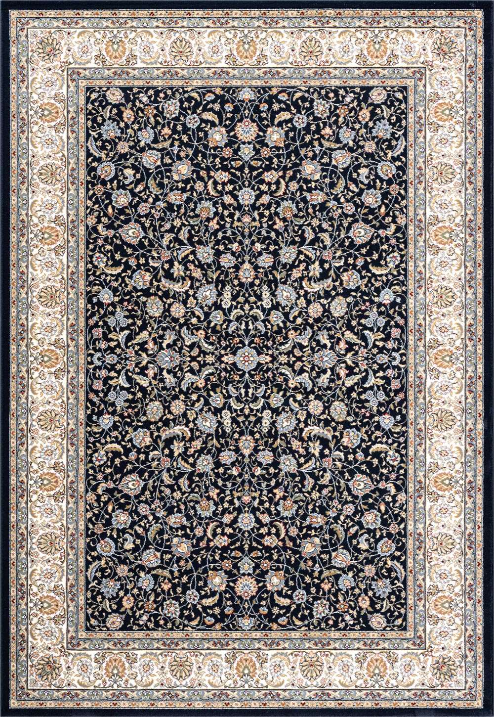 Da Vinci Classic Kashan Navy Rug