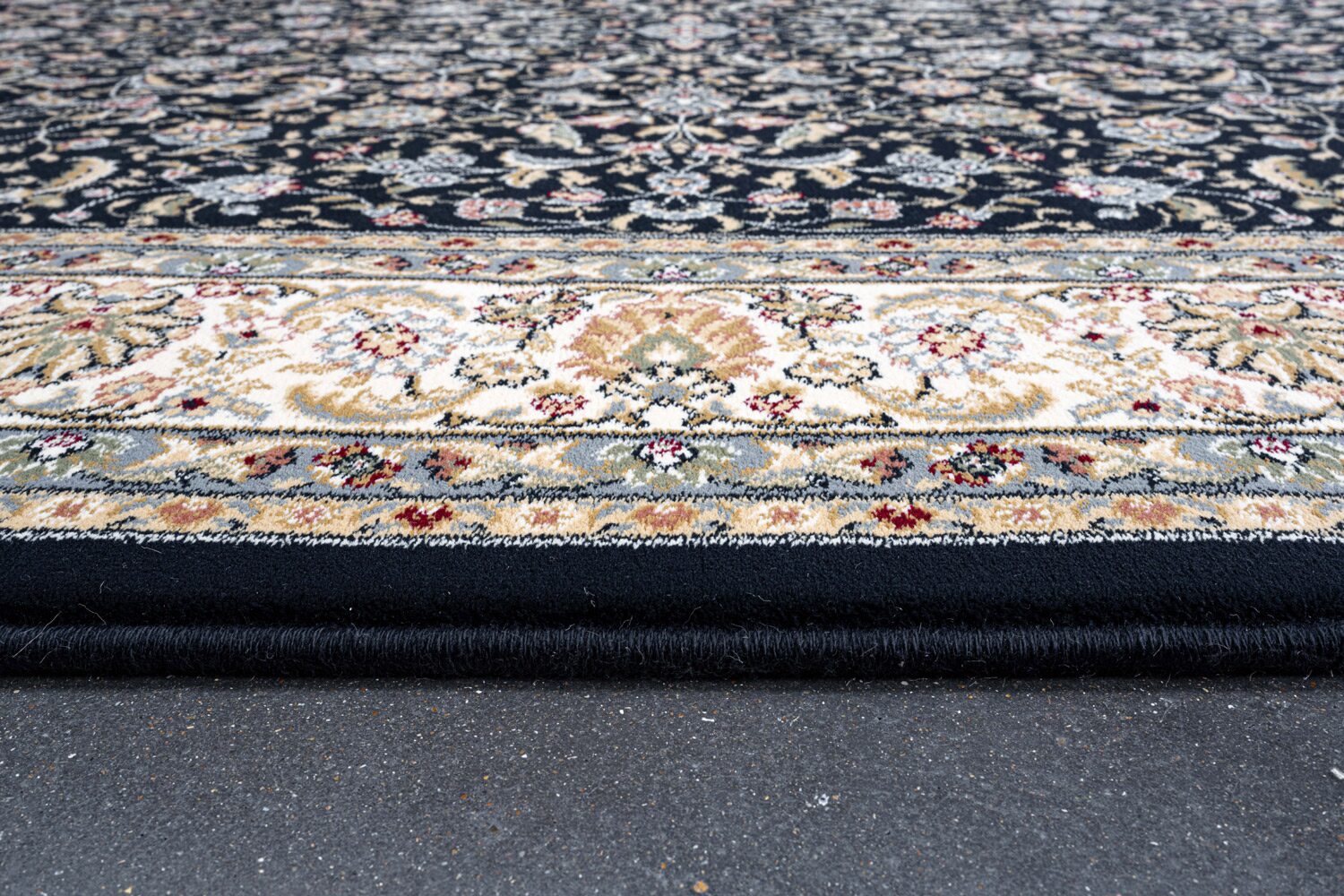 Da Vinci Classic Kashan Navy Rug