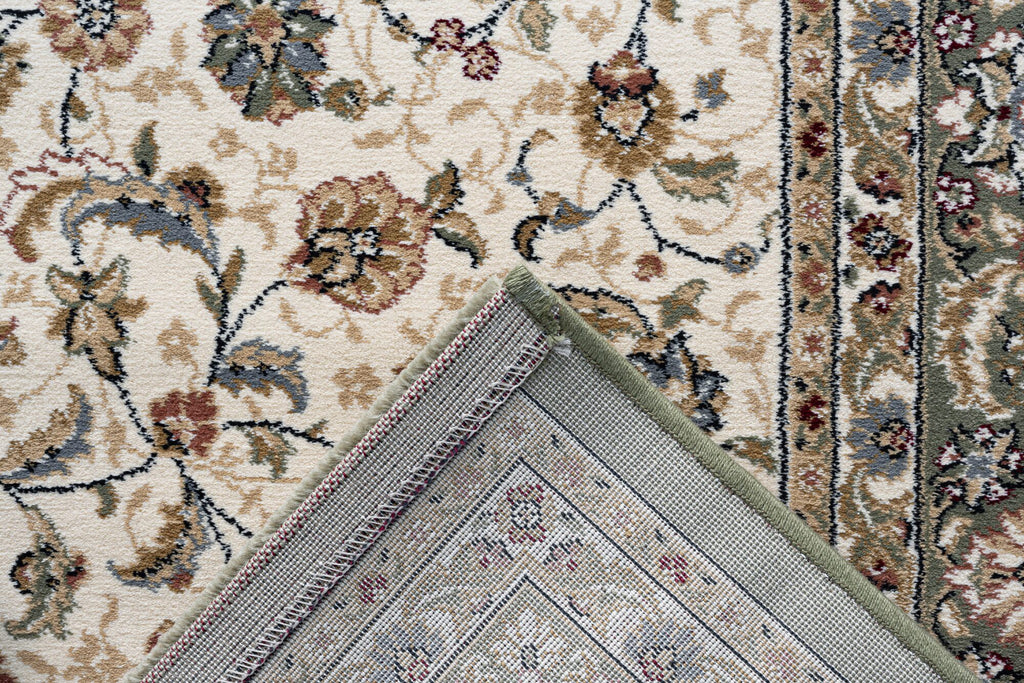 Da Vinci Classic Kashan Green Rug
