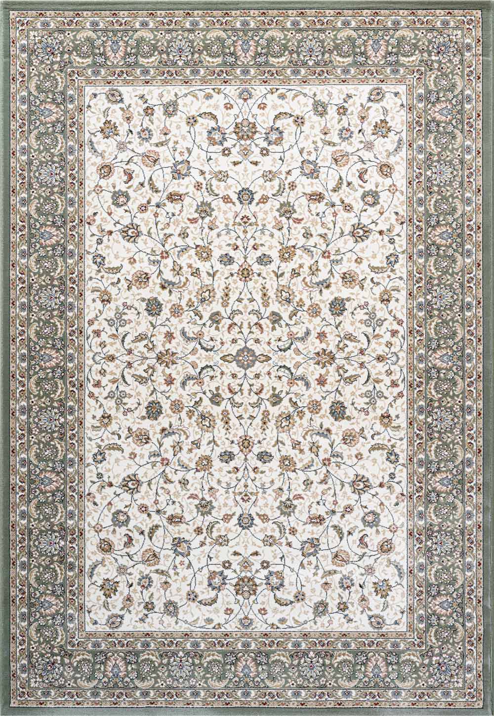 Da Vinci Classic Kashan Green Rug
