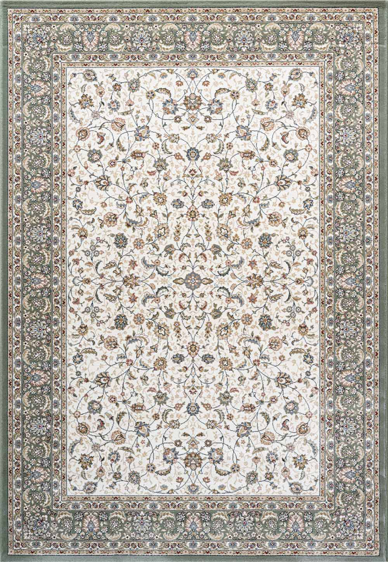 Da Vinci Classic Kashan Green Rug
