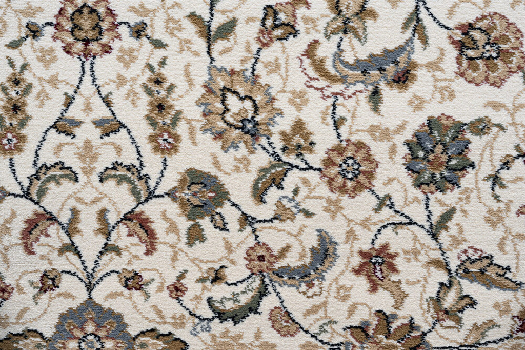 Da Vinci Classic Kashan Green Rug