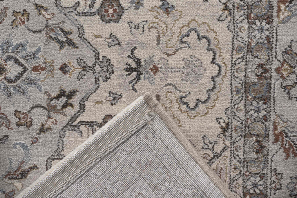 Da Vinci Tabriz Medallion Cream Rug
