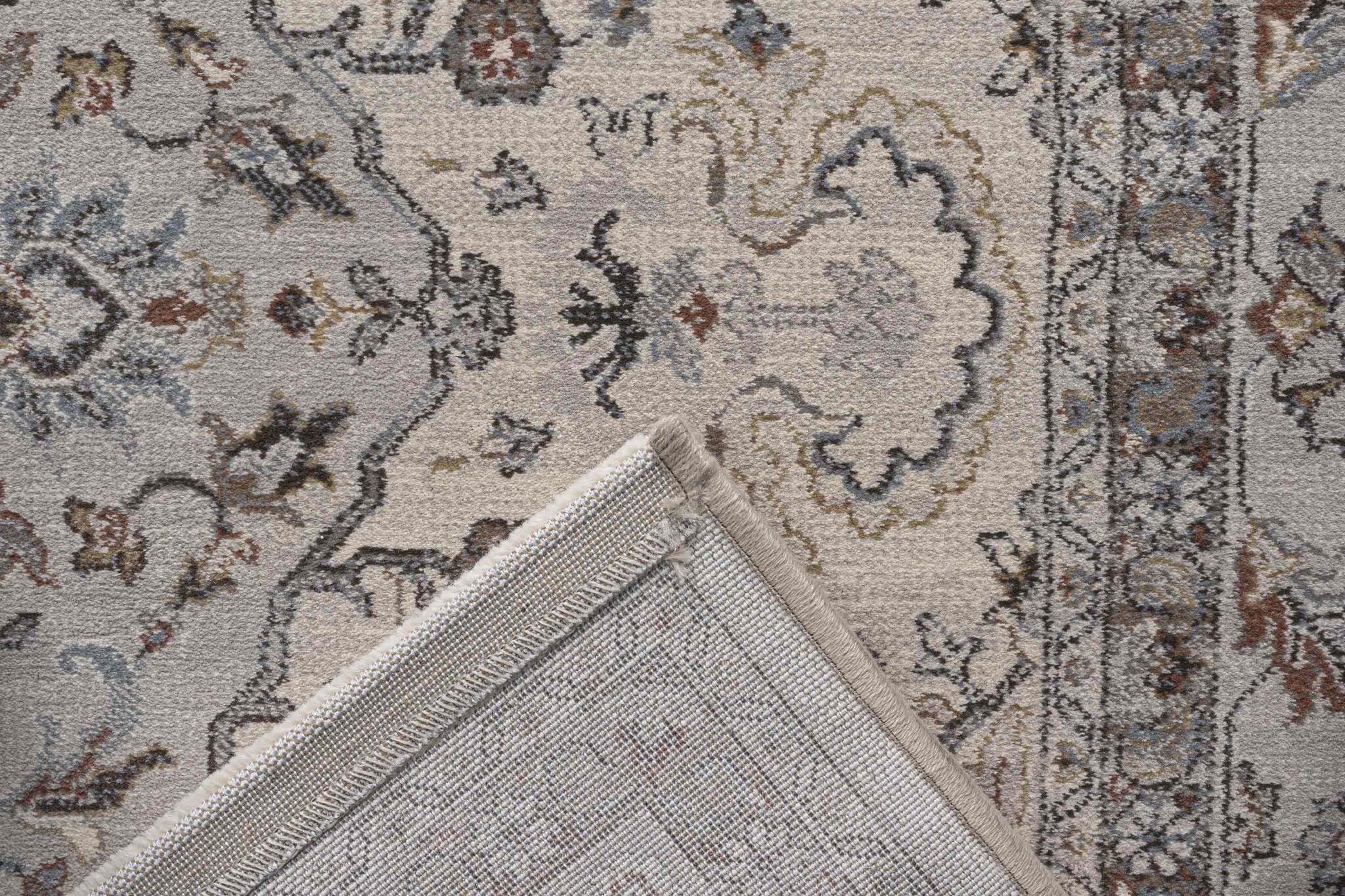 Da Vinci Tabriz Medallion Cream Rug