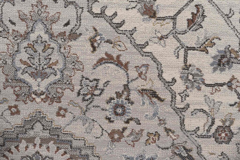 Da Vinci Tabriz Medallion Cream Rug