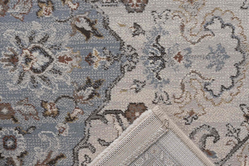 Da Vinci Tabriz Medallion Blue Rug
