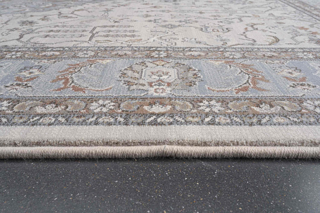 Da Vinci Tabriz Medallion Blue Rug