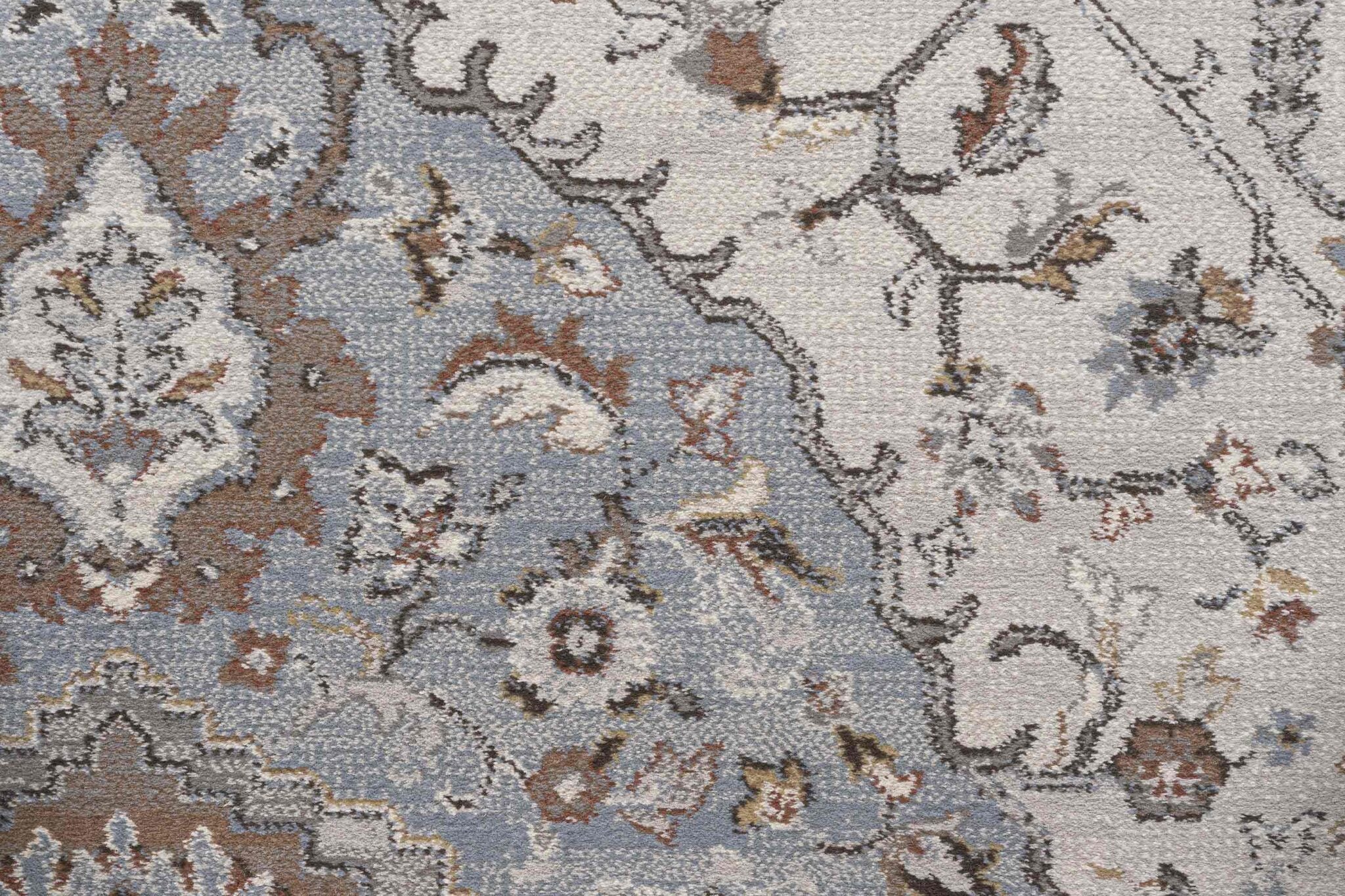 Da Vinci Tabriz Medallion Blue Rug