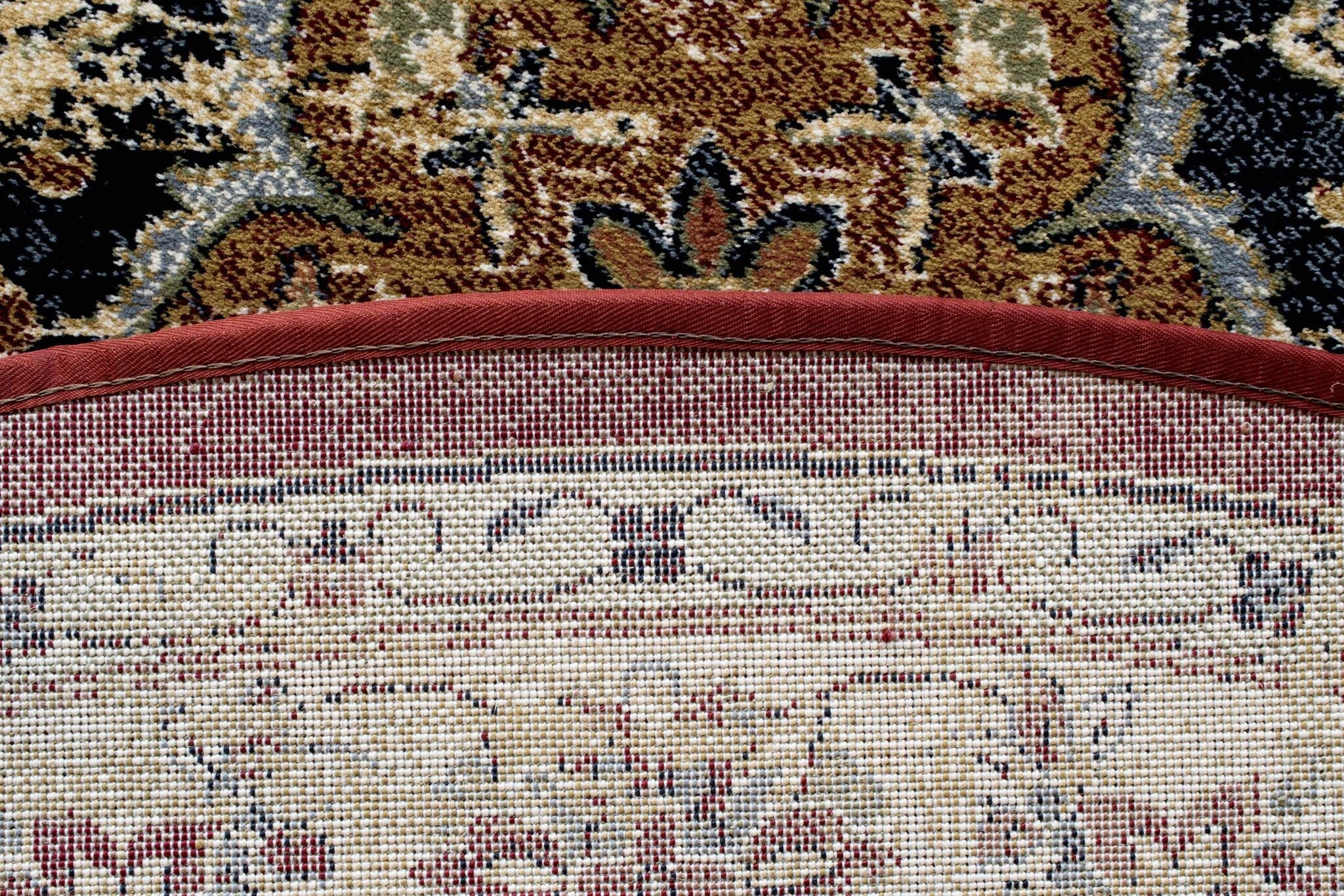 Da Vinci Kerman Medallion Red Rug