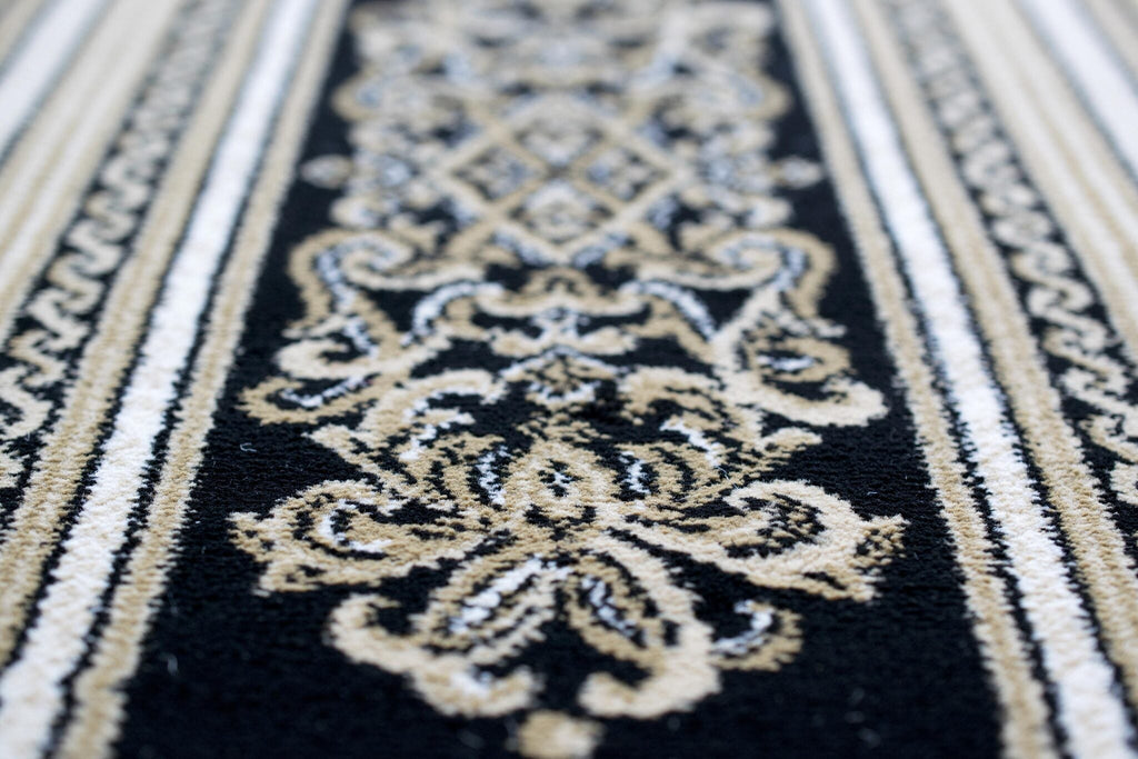 Da Vinci Aubusson Rosette Beige Rug