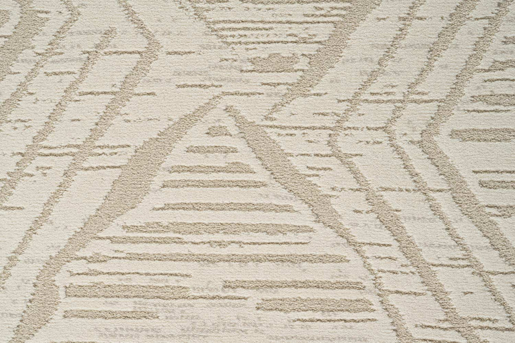 Oslo Diamond Trellis Beige Rug