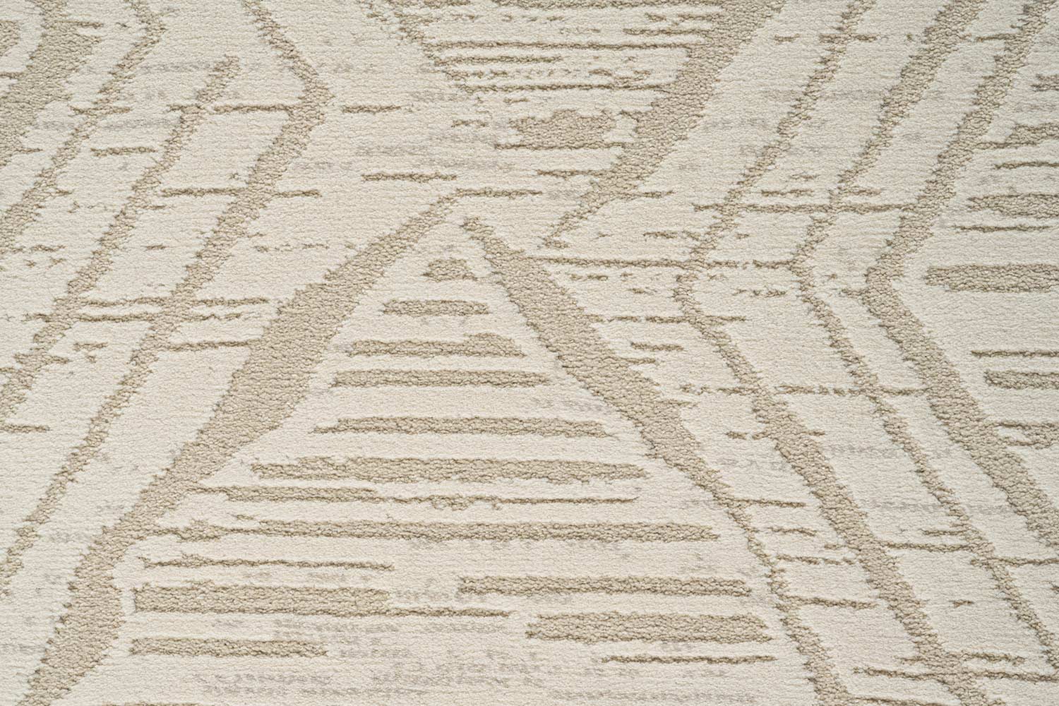 Oslo Diamond Trellis Beige Rug