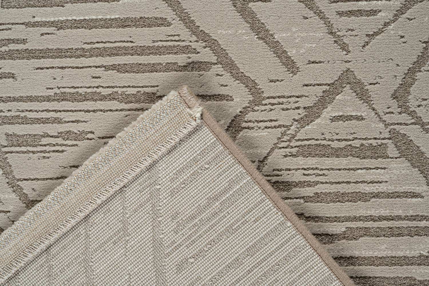 Oslo Diamond Trellis Beige (8565) Rug