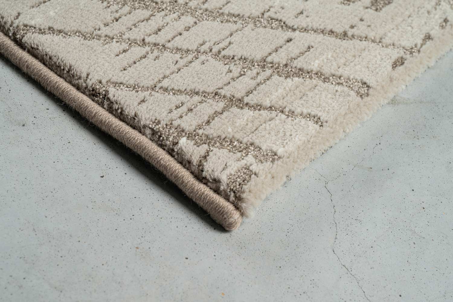 Oslo Diamond Trellis Beige (8565) Rug