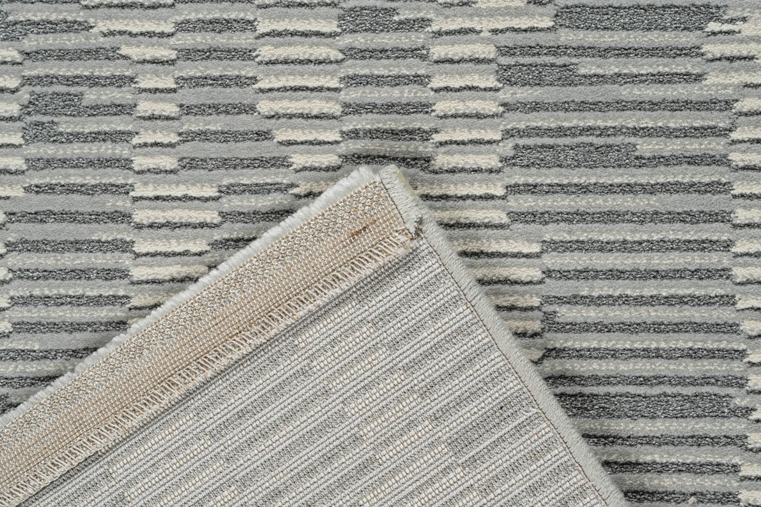 Oslo Birch Abstract Grey Rug