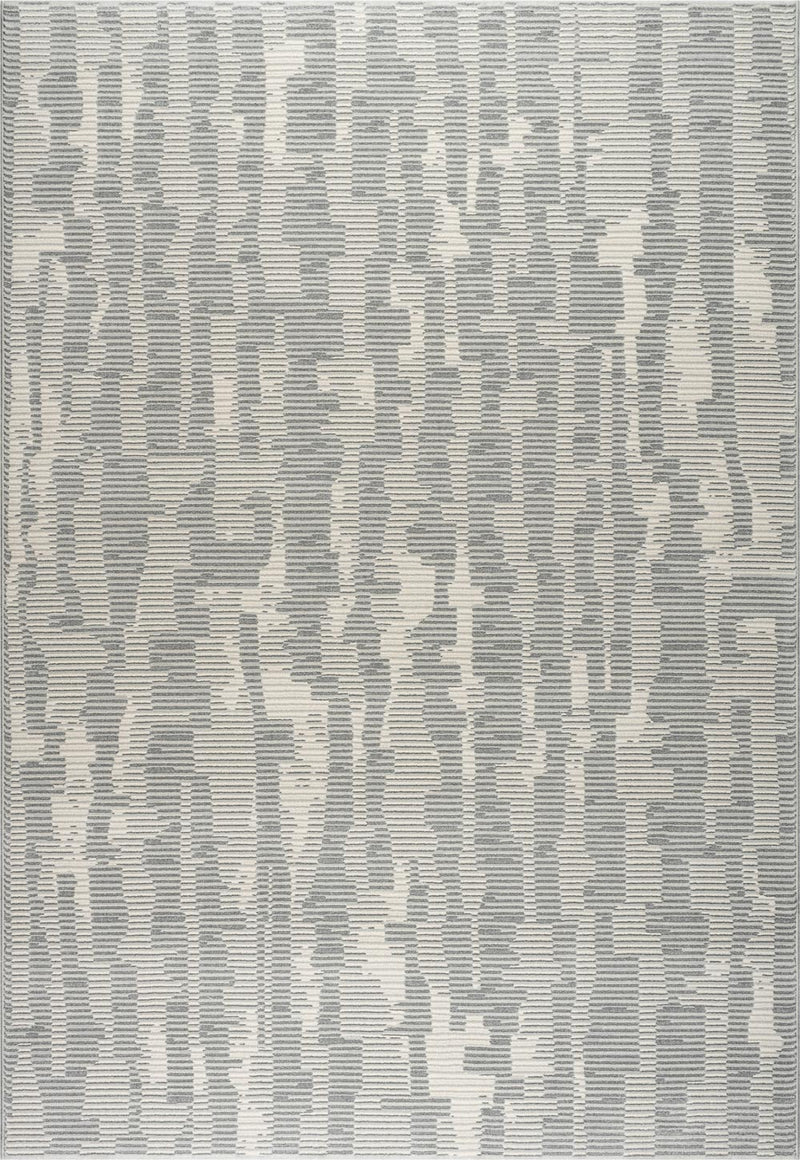 Oslo Birch Abstract Grey Rug