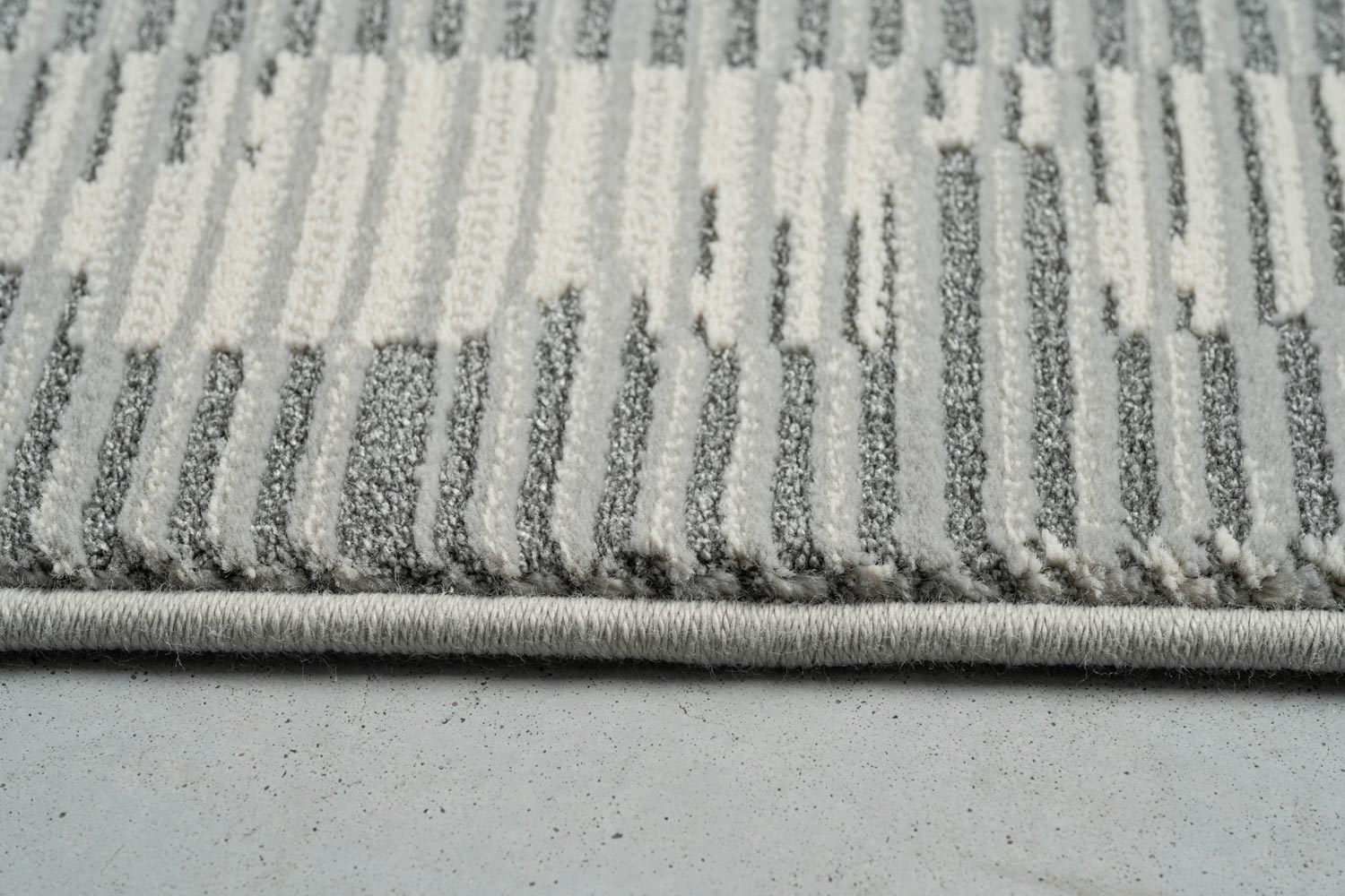 Oslo Birch Abstract Grey Rug