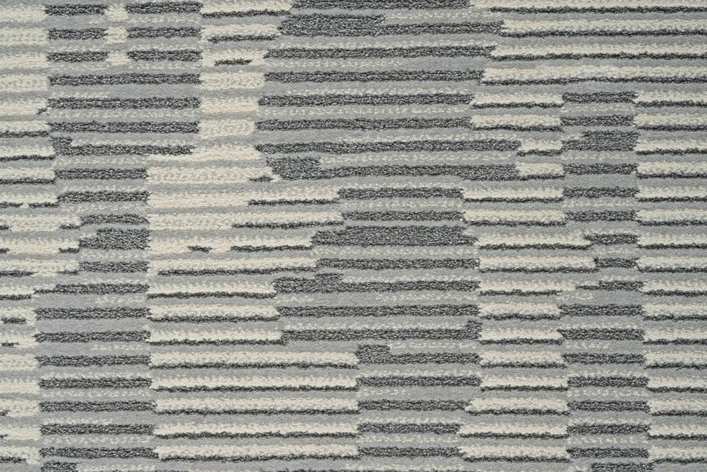Oslo Birch Abstract Grey Rug