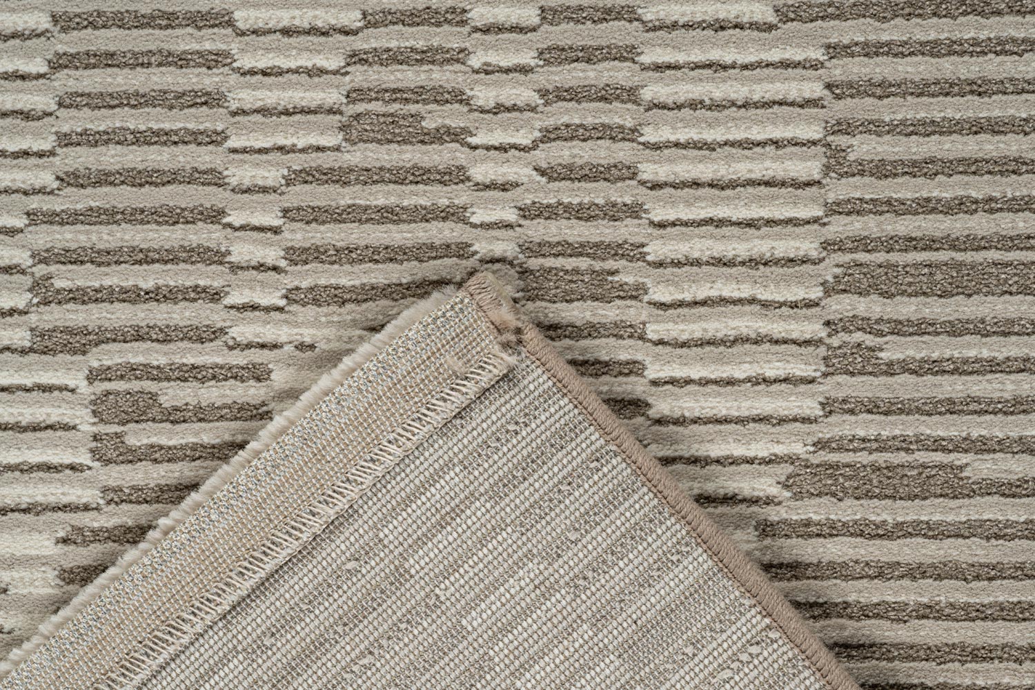 Oslo Birch Abstract Beige Rug