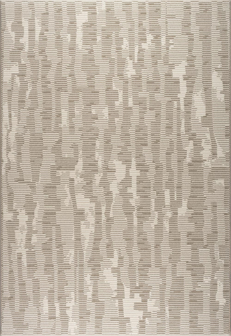 Oslo Birch Abstract Beige Rug