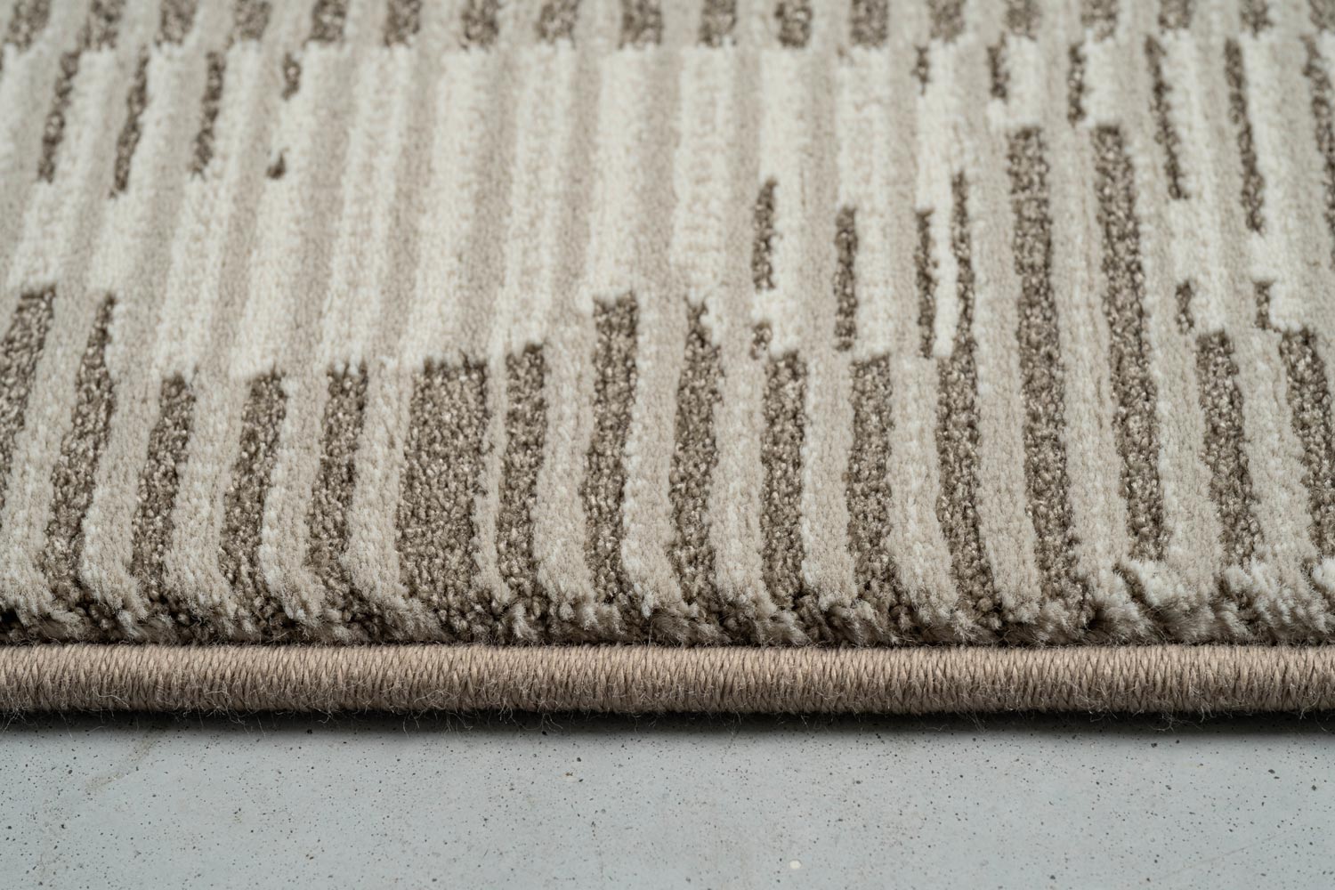 Oslo Birch Abstract Beige Rug