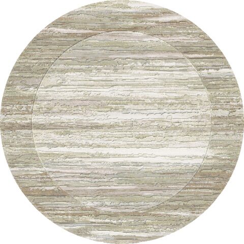 Galleria Bordered Strdata Beige Rug