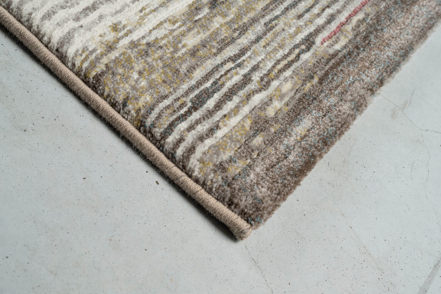 Galleria Horizon Stripe Green Rug