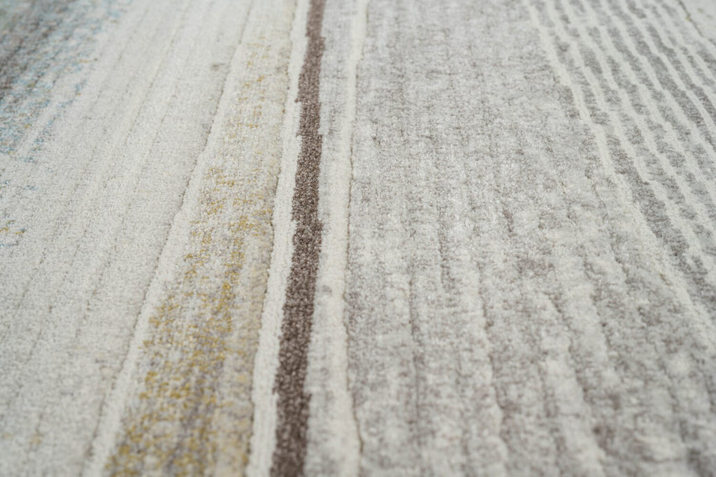 Galleria Horizon Stripe Green Rug