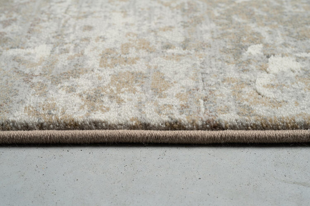 Galleria Faded Medallion Beige Rug