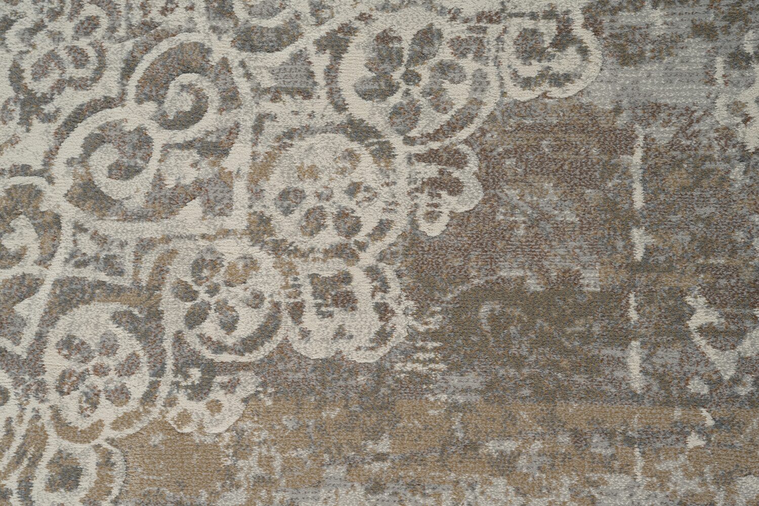 Galleria Faded Medallion Beige Rug