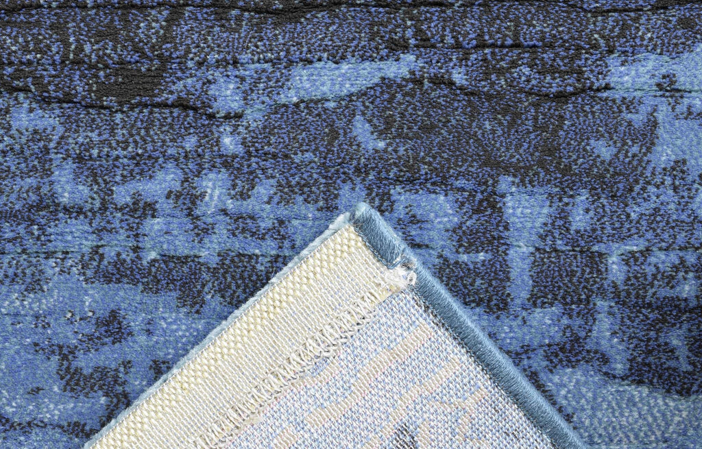 Galleria Weathered Stripe Blue Rug