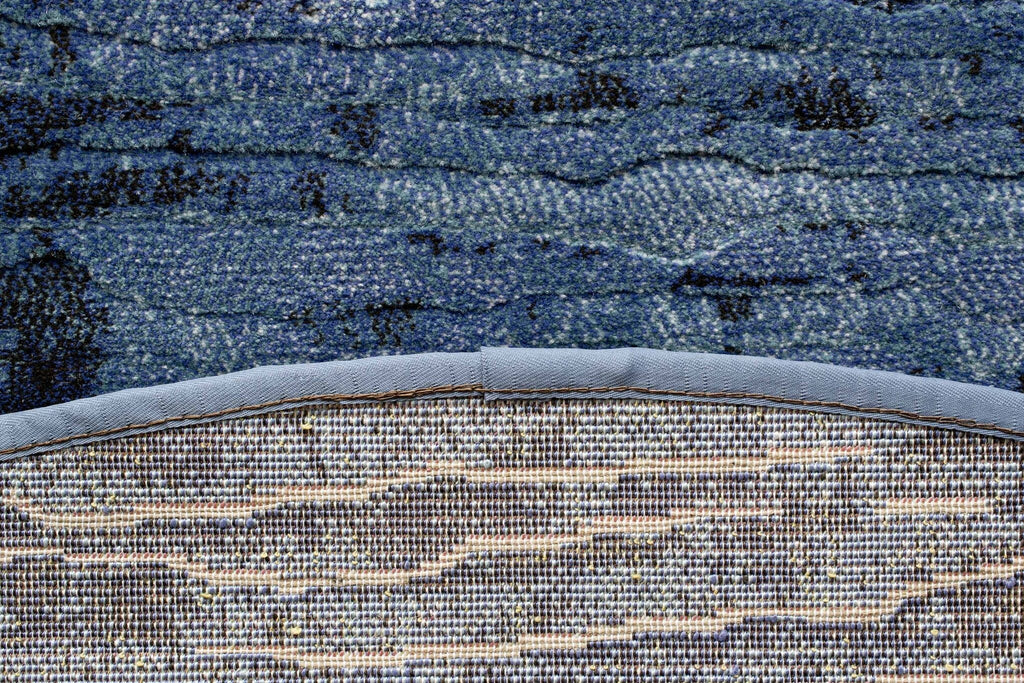 Galleria Weathered Stripe Blue Rug
