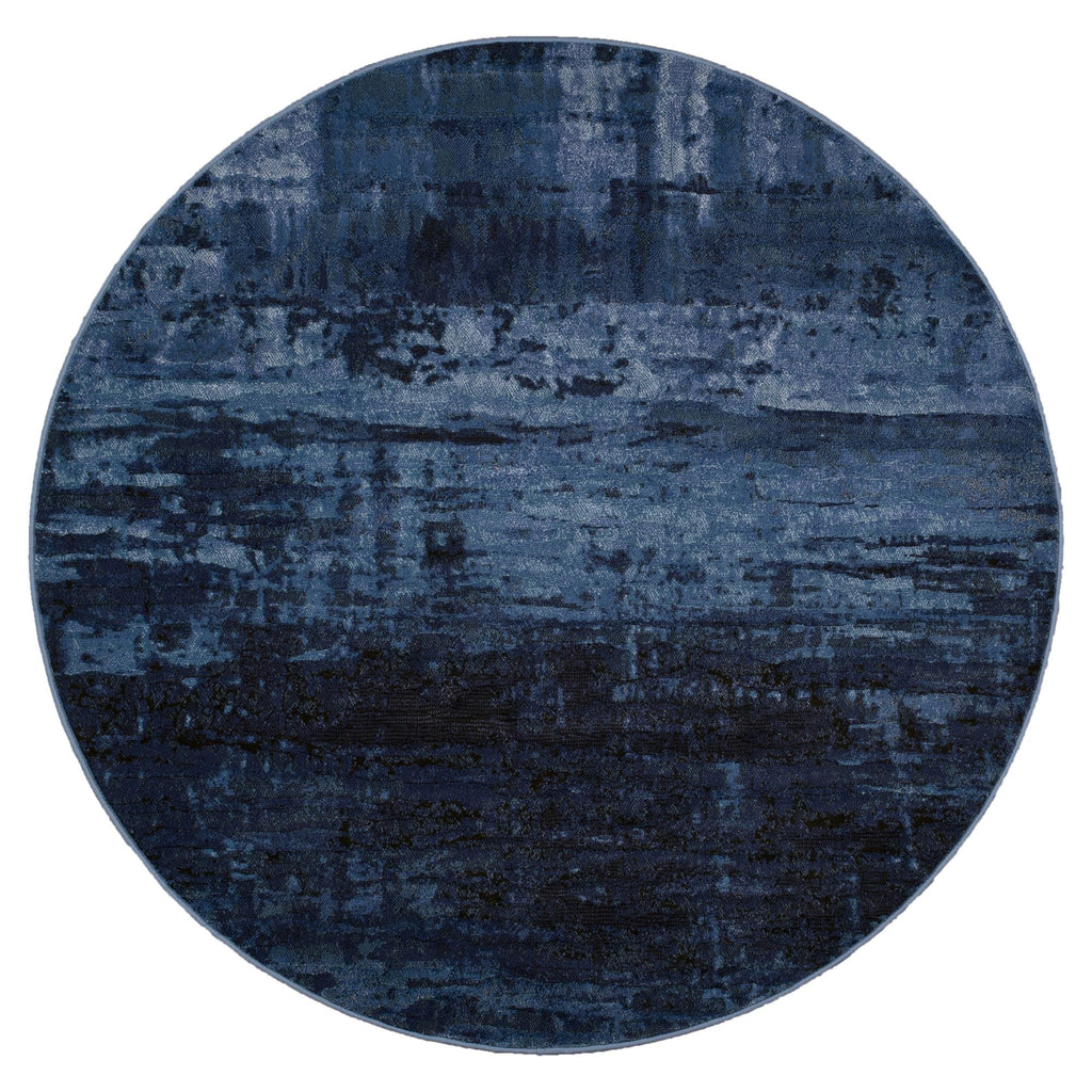 Galleria Weathered Stripe Blue Rug