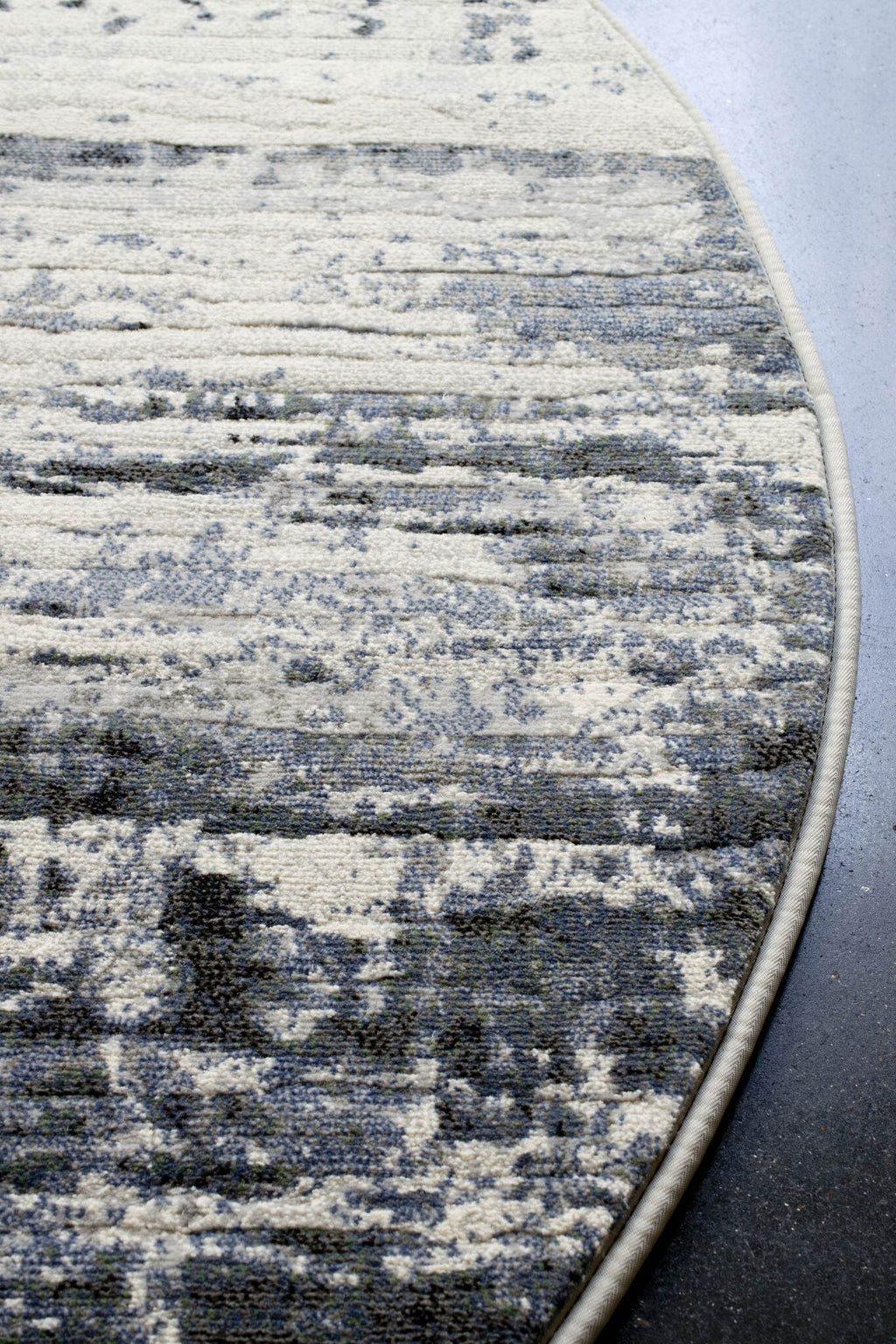 Galleria Weathered Stripe Grey Rug