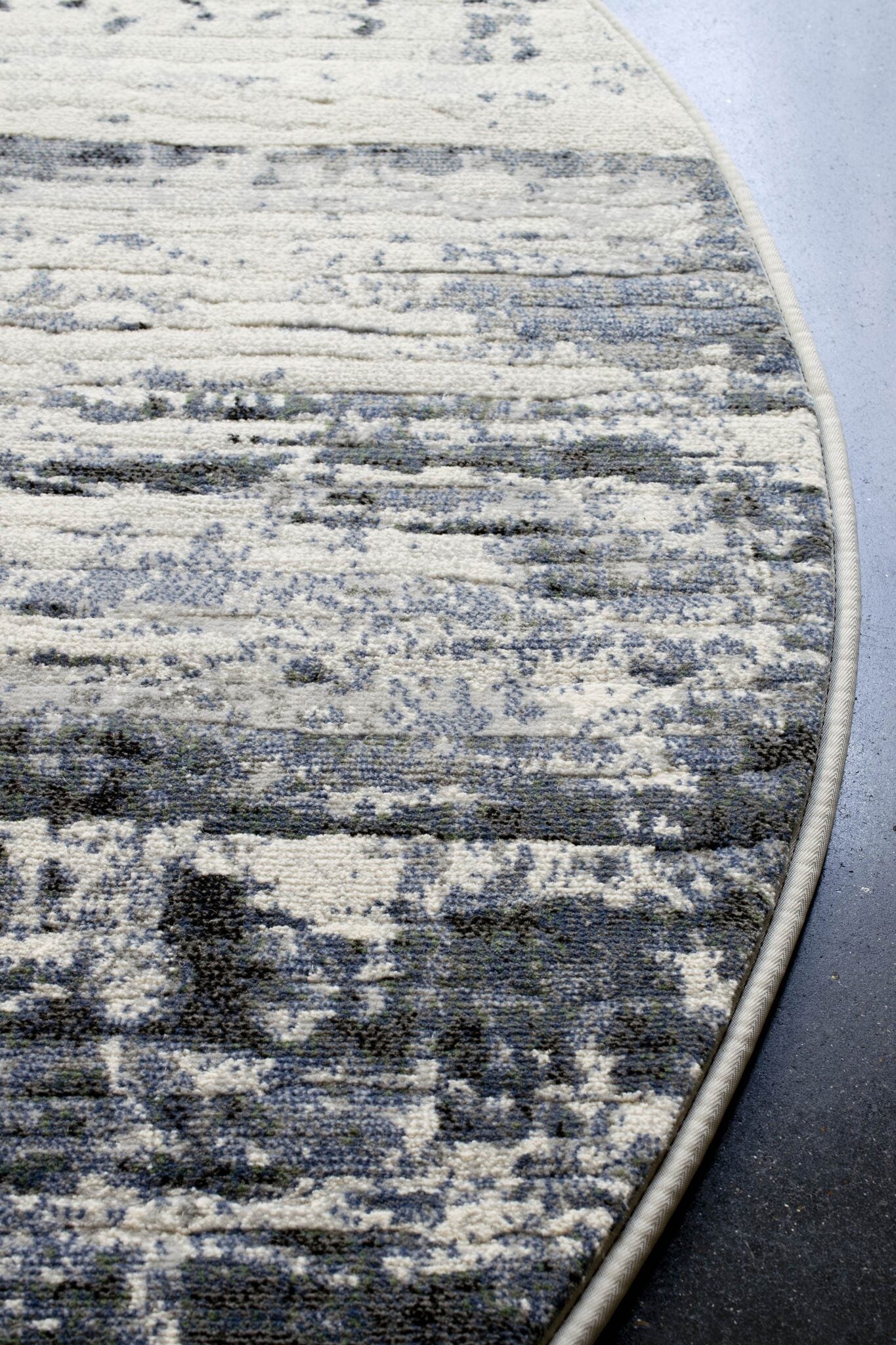Galleria Weathered Stripe Grey Rug
