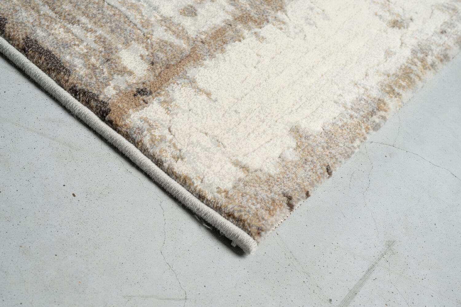 Galleria Weathered Stripe Beige Rug