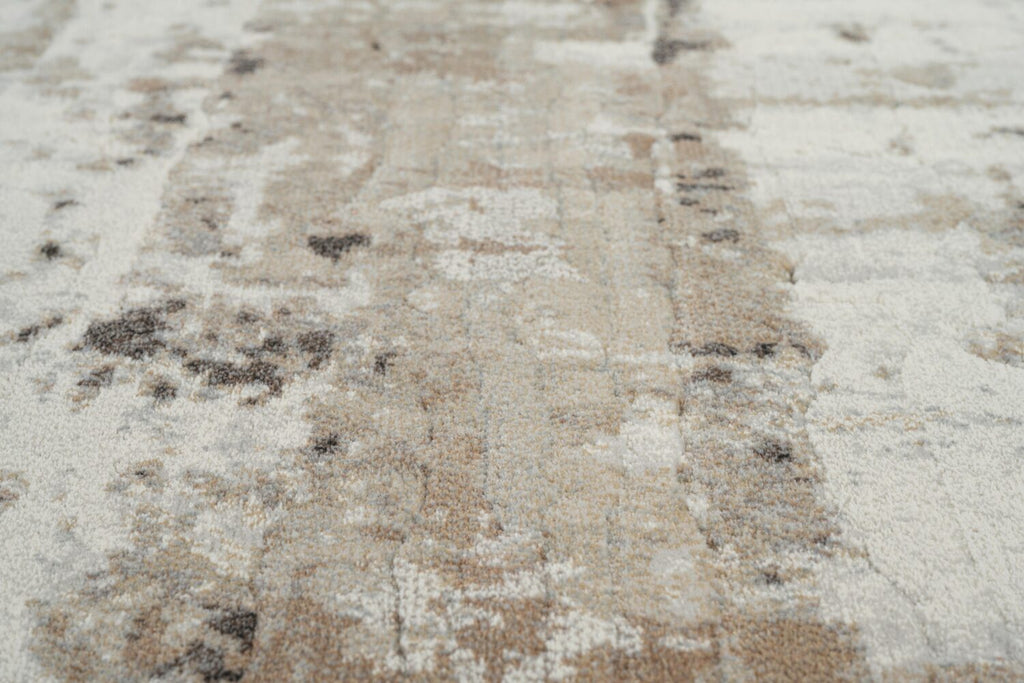 Galleria Weathered Stripe Beige Rug