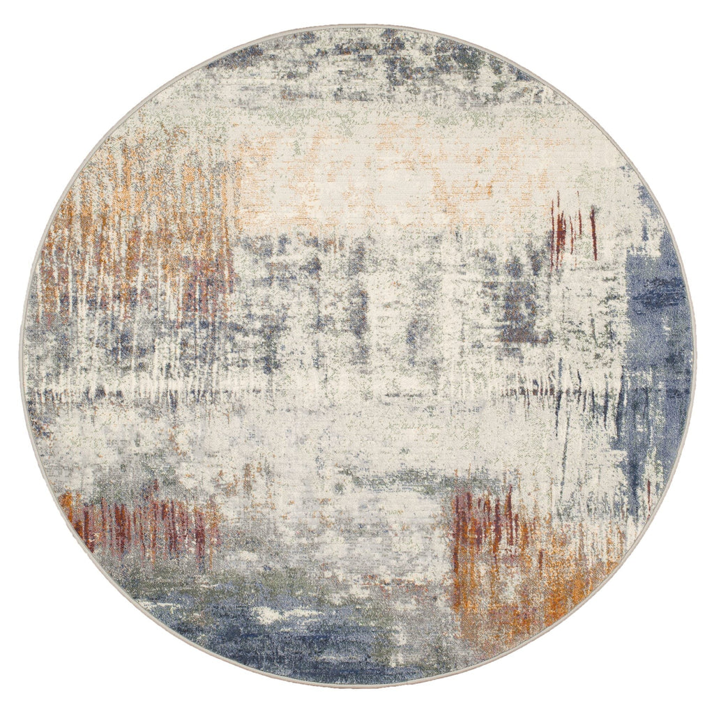 Galleria Storm Abstract Blue Rug