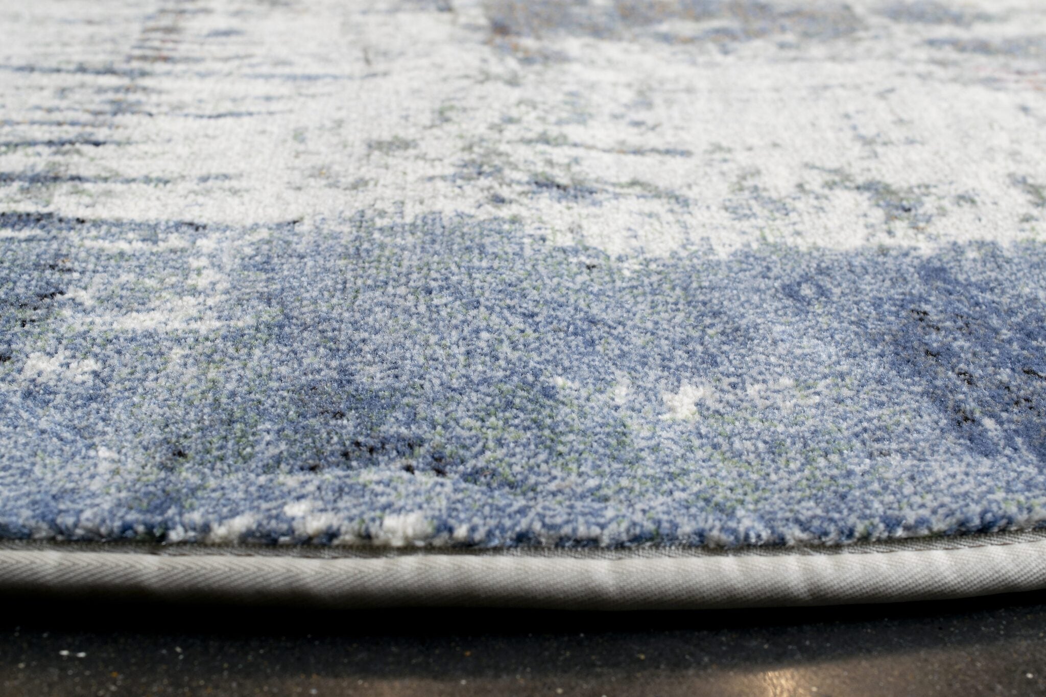 Galleria Storm Abstract Blue Rug